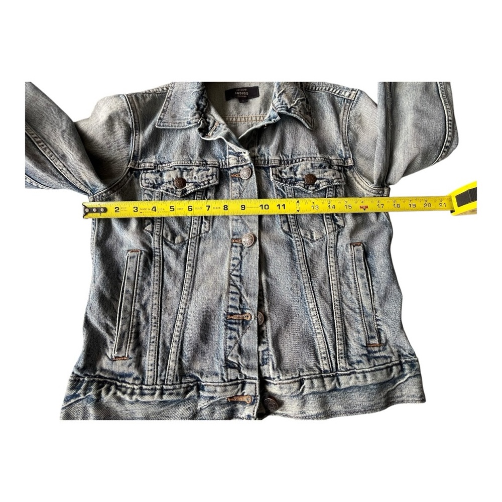 J.Crew Faded Denim Jean Jacket, Women’s Small - Picture 5 of 6